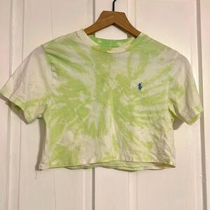 POLO Ralph Lauren Tye Dye Crop Top Size M